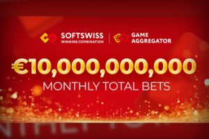 Softswiss Game Aggregator Generated EUR10bn in Total Bets in July